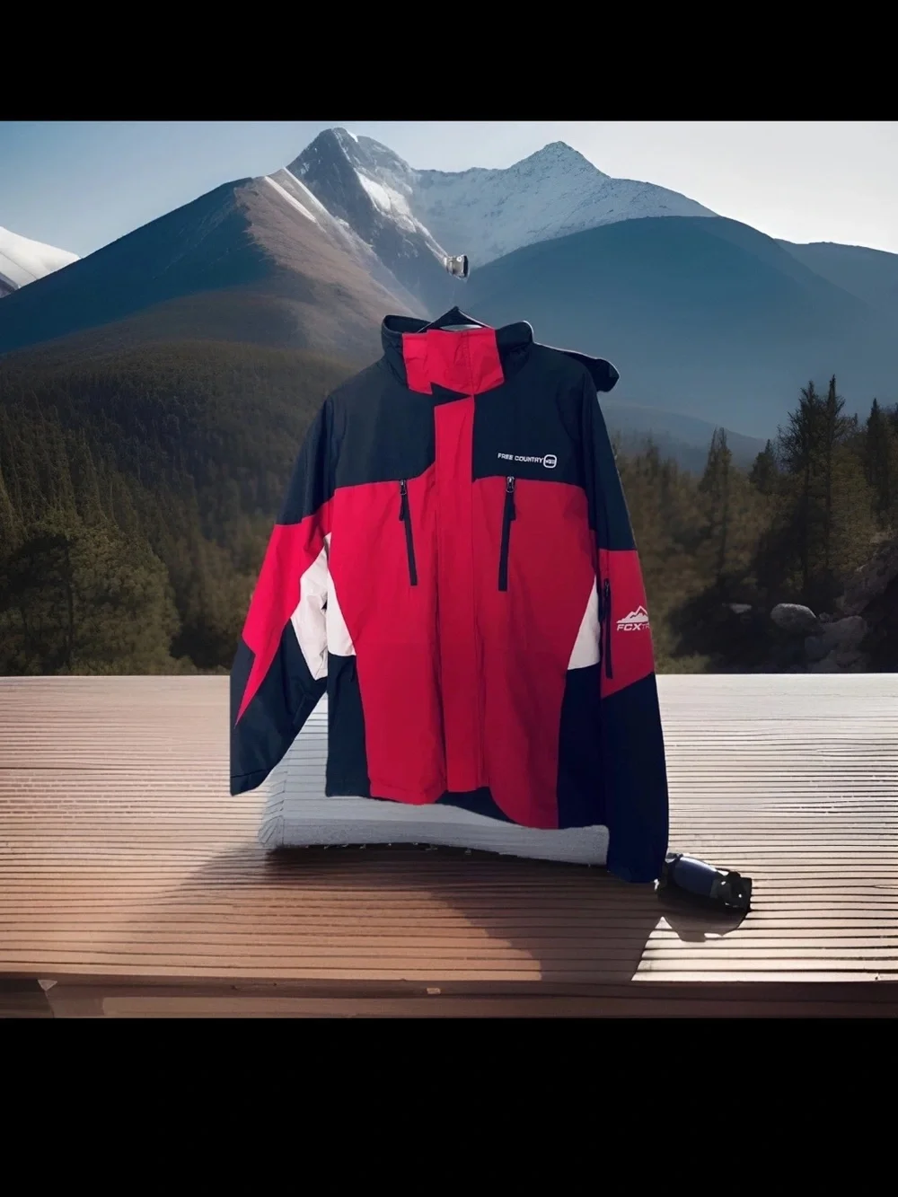 Free Country Snowboarding Jacket Water Resistant (Medium) Pre-Owned